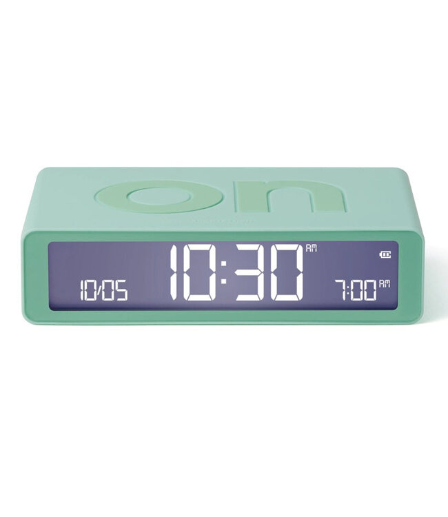 Lexon Digitale wekker FLIP Classic | mint