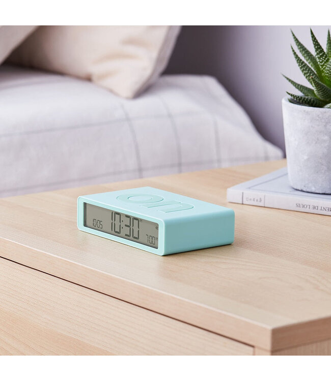 Lexon Digitale wekker FLIP Classic | mint
