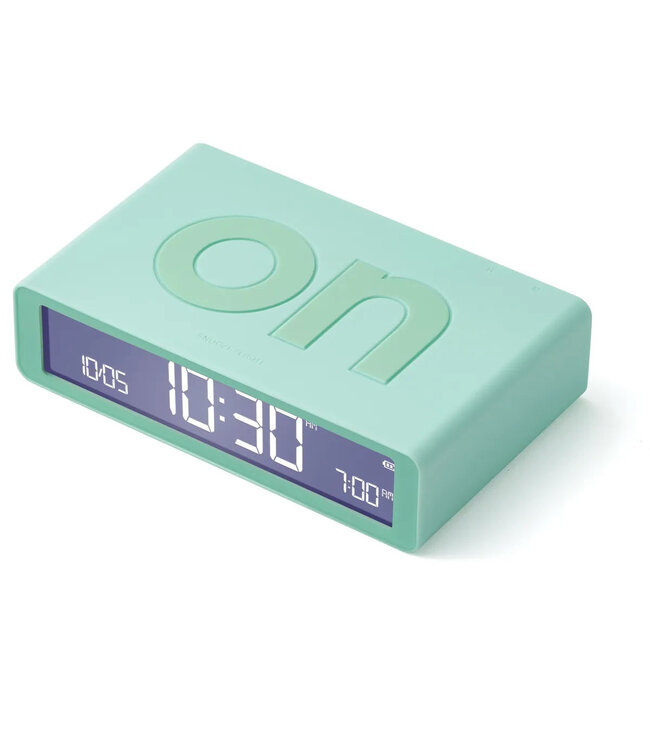 Lexon Digitale wekker FLIP Classic | mint
