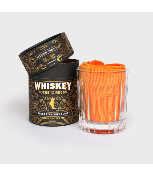 Luckies Whiskey Socks on the Rocks