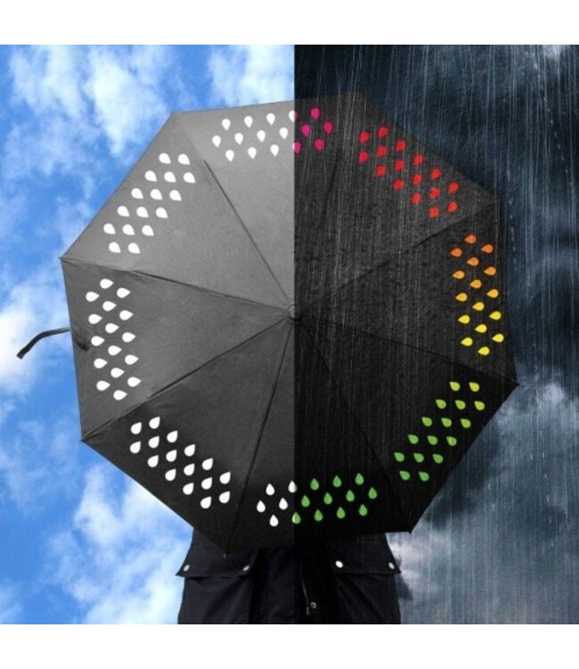 Suck UK Compacte kleur veranderende paraplu