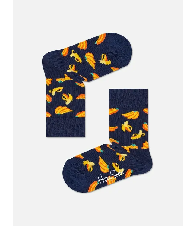 Happy Socks Kindersokken Banana's | maat 33-35