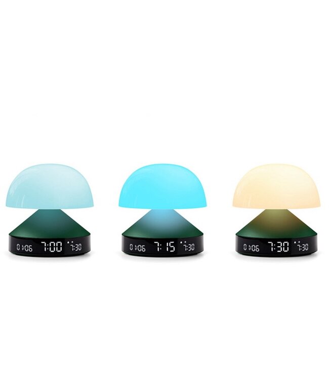 Lexon Wake up light / wekker Mina Sunrise - Dark Green