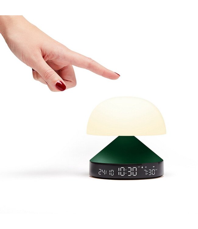 Lexon Wake up light / wekker Mina Sunrise - Dark Green