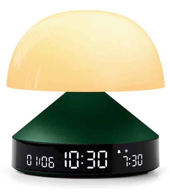Lexon Wake up light / wekker Mina Sunrise - Dark Green