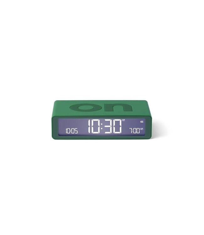 Lexon Digitale wekker FLIP Classic | groen