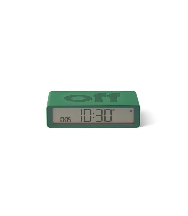 Lexon Digitale wekker FLIP Classic | groen