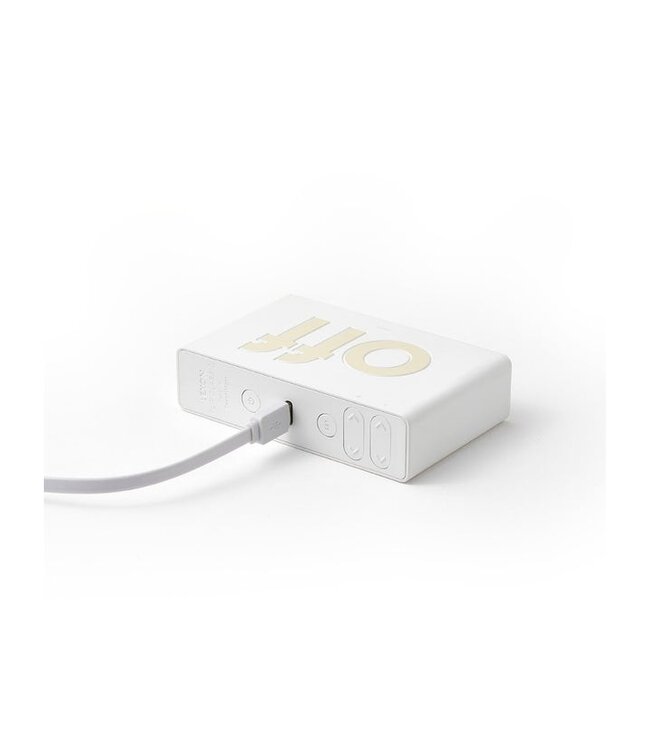 Lexon Digitale wekker FLIP Classic | wit