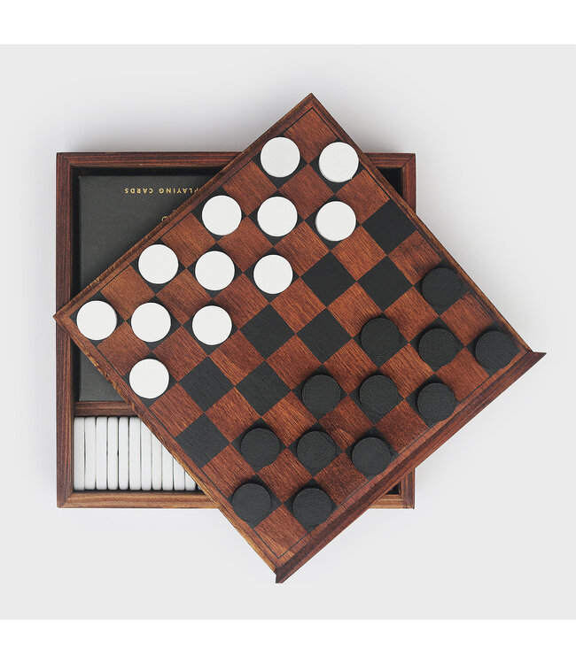 Luckies Games Night - Houten spellenset