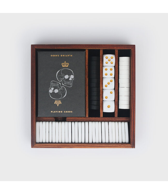 Luckies Games Night - Houten spellenset
