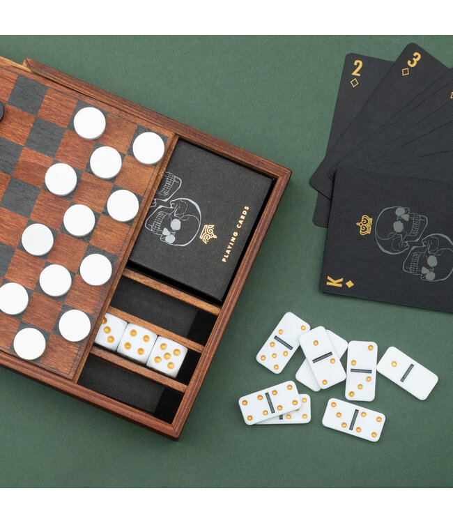Luckies Games Night - Houten spellenset