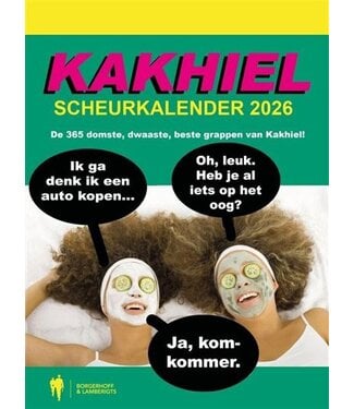 Borgerhoff & Lamberigts Kakhiel scheurkalender 2026