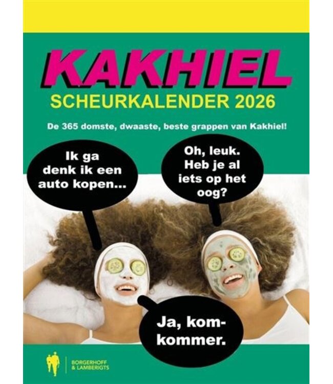 Borgerhoff & Lamberigts Kakhiel scheurkalender 2026