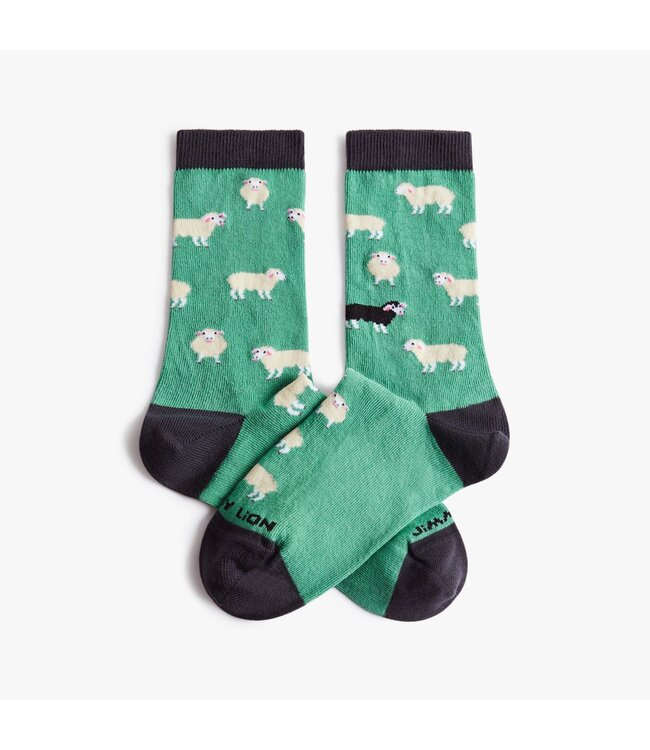 Jimmy Lion Kindersokken Black Sheep
