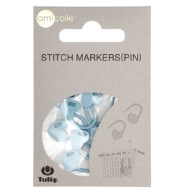 TULIP STEEKMARKEERDER HARTJE LICHTBLAUW