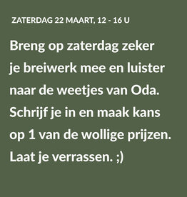 KOFFIEKLETS 22 MAART