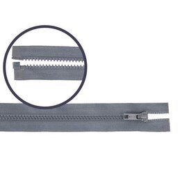 PROFIELRITS DEELBAAR 20 CM GRIJS