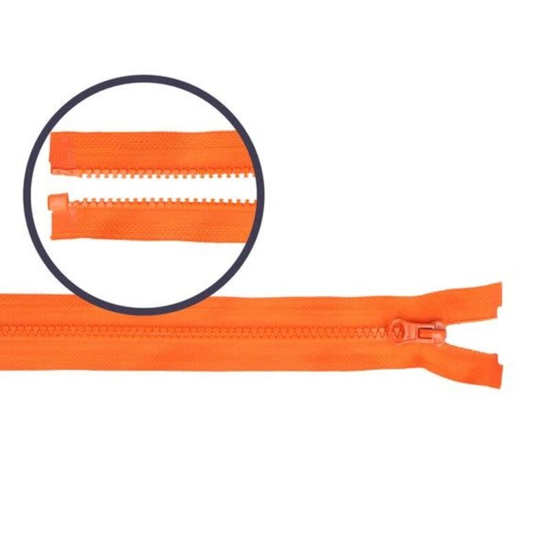 PROFIELRITS DEELBAAR 20 CM ORANJE