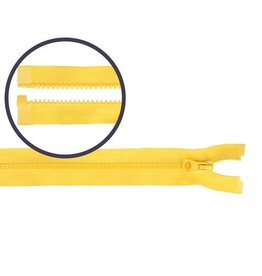 PROFIELRITS DEELBAAR 20 CM GEEL