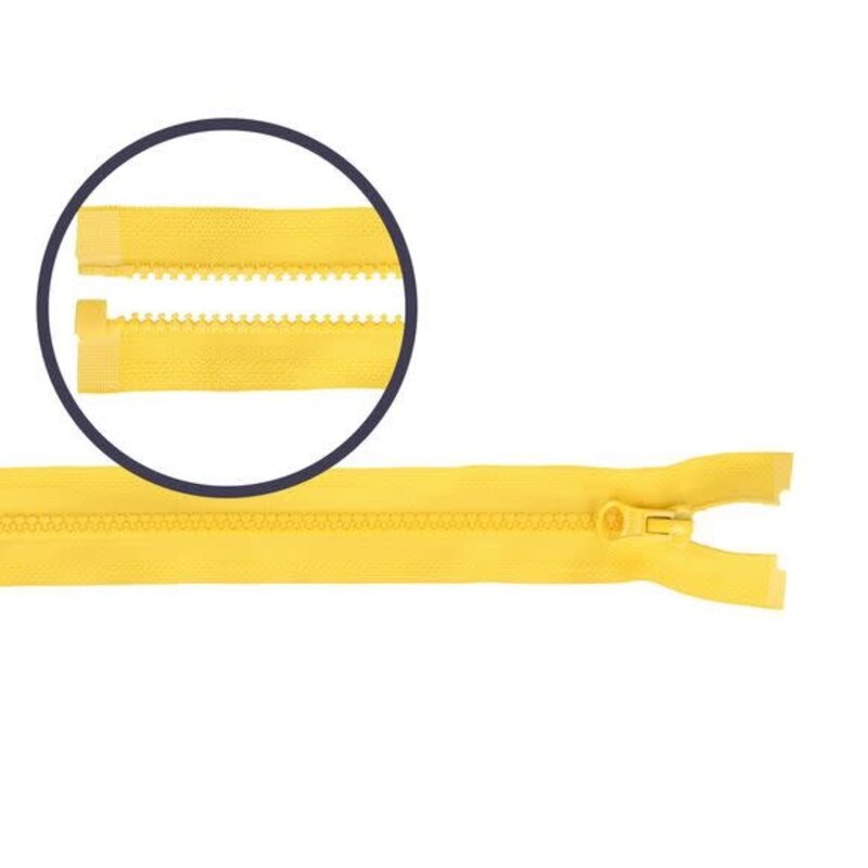 PROFIELRITS DEELBAAR 20 CM GEEL