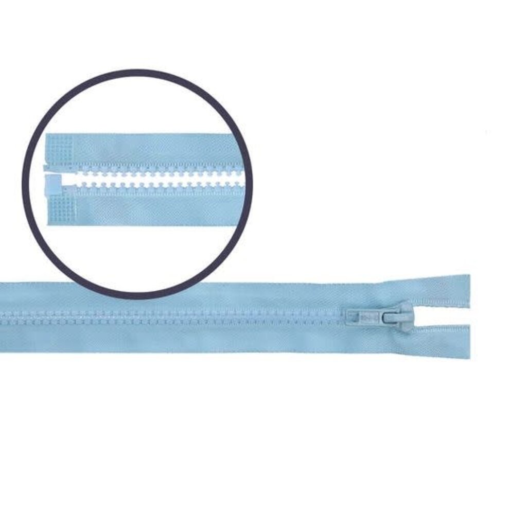 PROFIELRITS DEELBAAR 25 CM LICHT BLAUW 542
