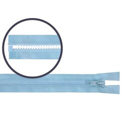 PROFIELRITS DEELBAAR 25 CM LICHT BLAUW 542