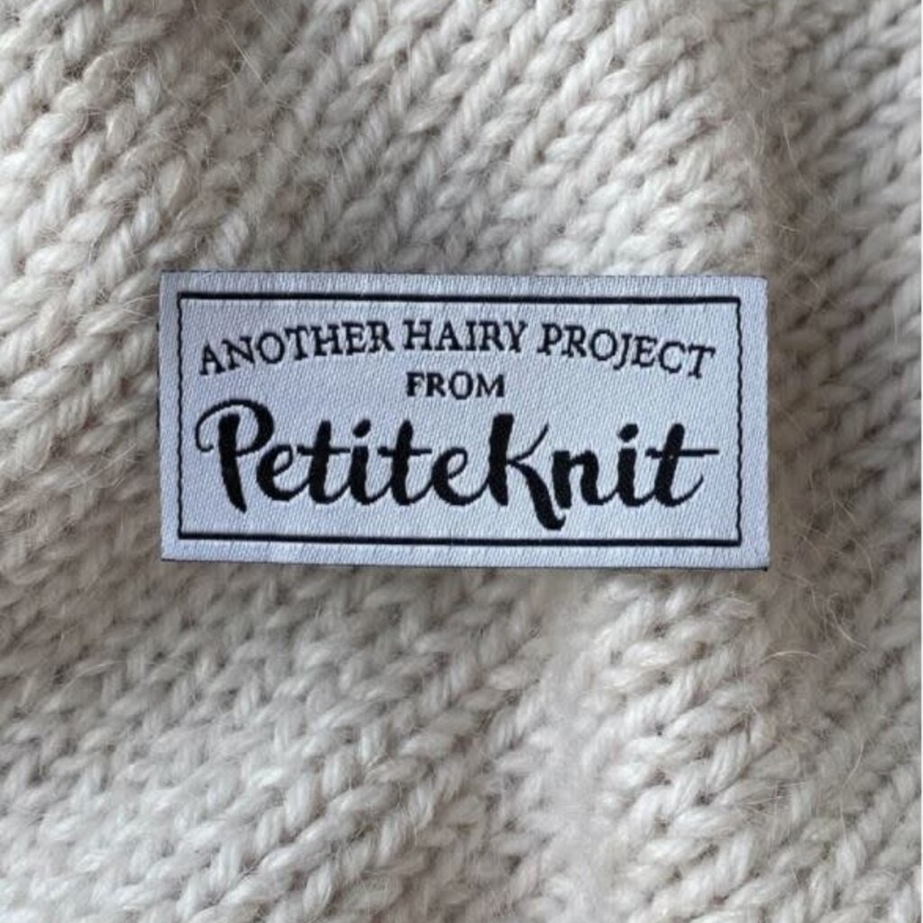 LABEL PETITEKNIT, 1 STUK, ANOTHER HAIRY PROJECT