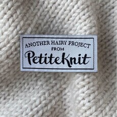 LABEL PETITEKNIT, 1 STUK, ANOTHER HAIRY PROJECT