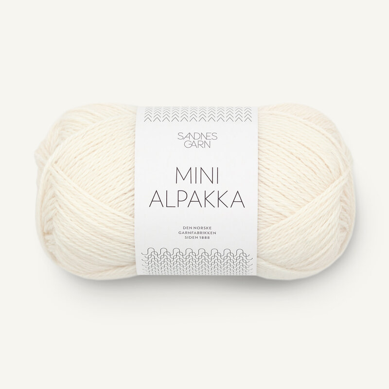 SANDNES GARN MINI ALPAKKA 1012