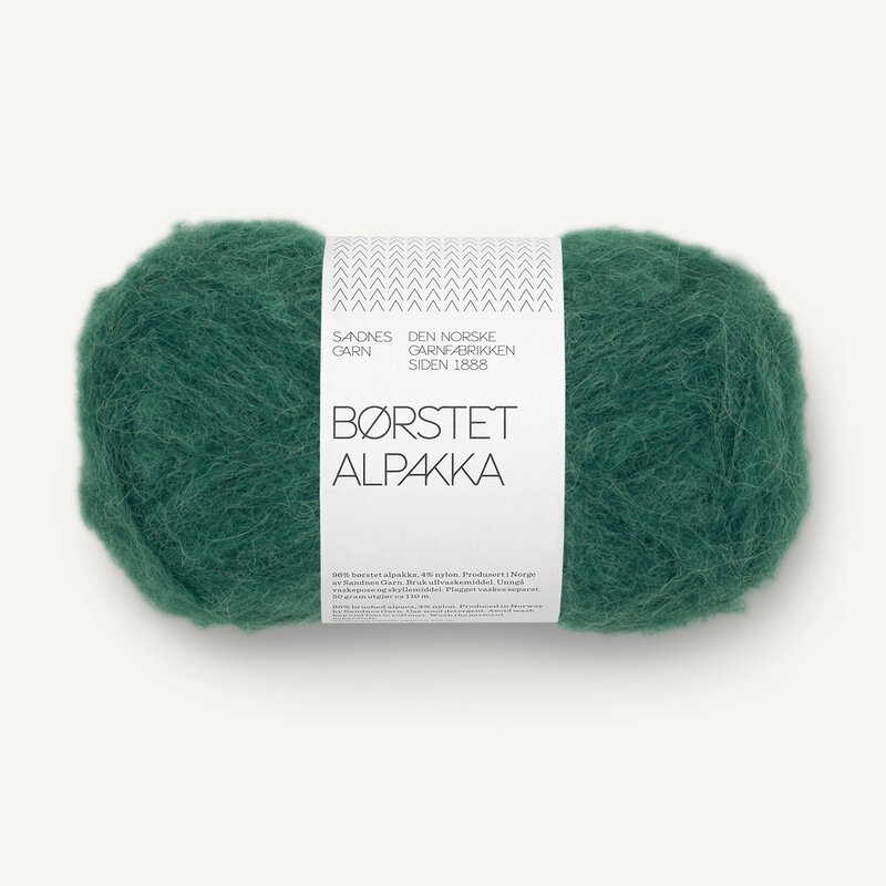 BØRSTET ALPAKKA 7772