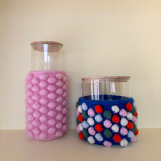 PAKKET IKEA VOORRAADPOT MET NOPPEN, 1KLEUR