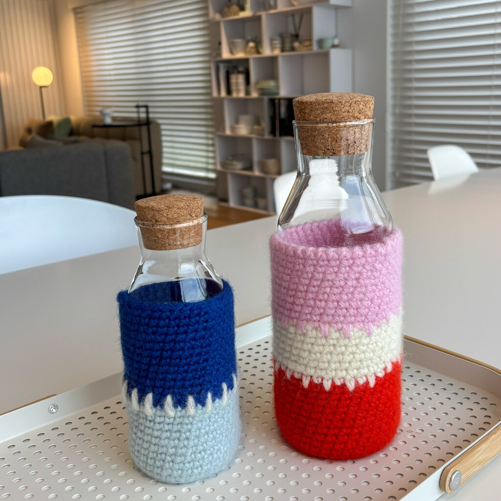 WATERKARAF 0,5 L, 2 KLEUREN