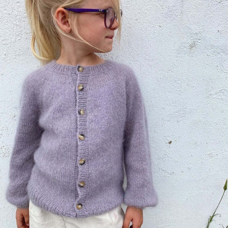 NOVICE CARDIGAN JUNIOR _ MOHAIR EDITION