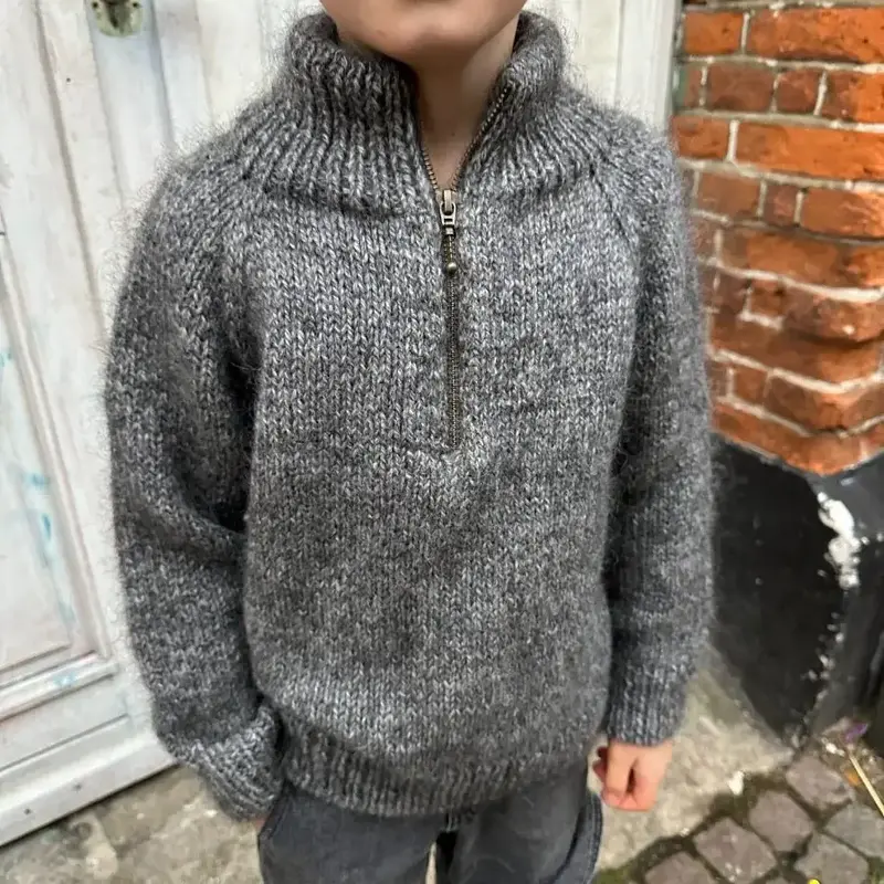 ZIPPER SWEATER JUNIOR