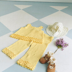 ROSETTE TOP/PANTS BABY 2603-7