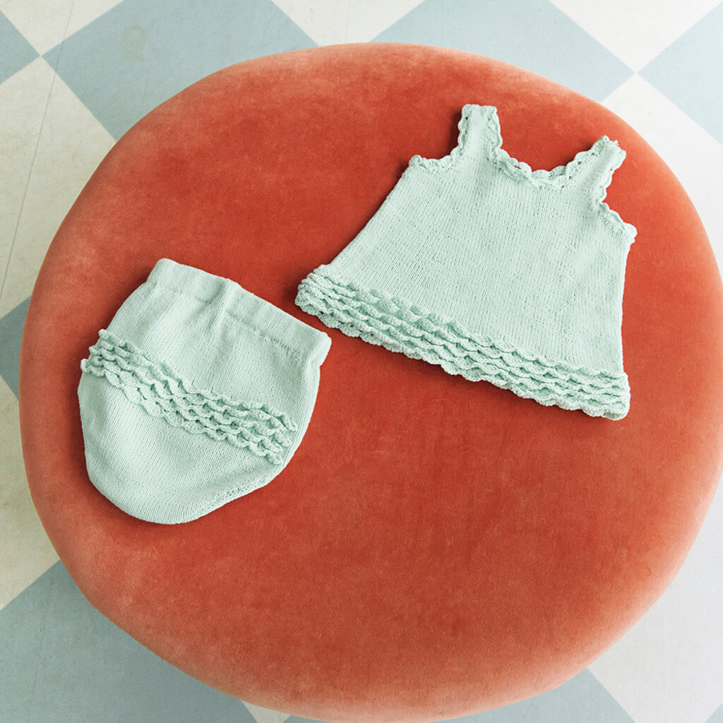 ROSETTE TOP/PANTS BABY 2603-7