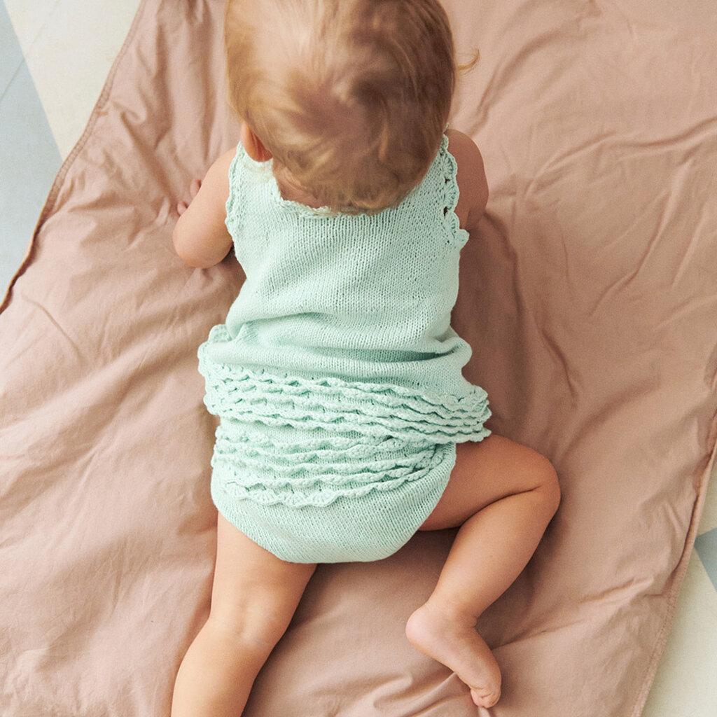 ROSETTE TOP/PANTS BABY 2603-7