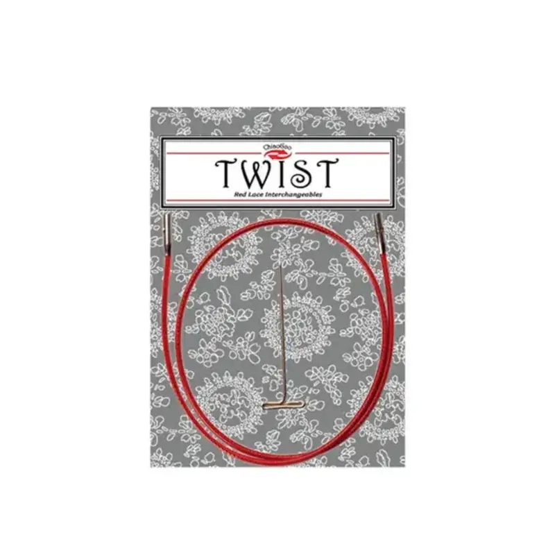 CHIAOGOO TWIST RED CABLE 55 CM, SMALL