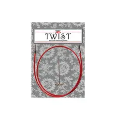 CHIAOGOO TWIST RED CABLE 55 CM L