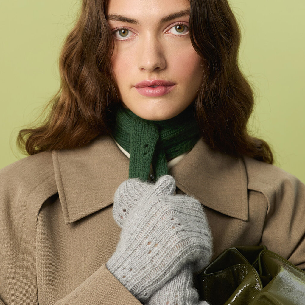 MIU POINTELLE MITTENS 2607-04