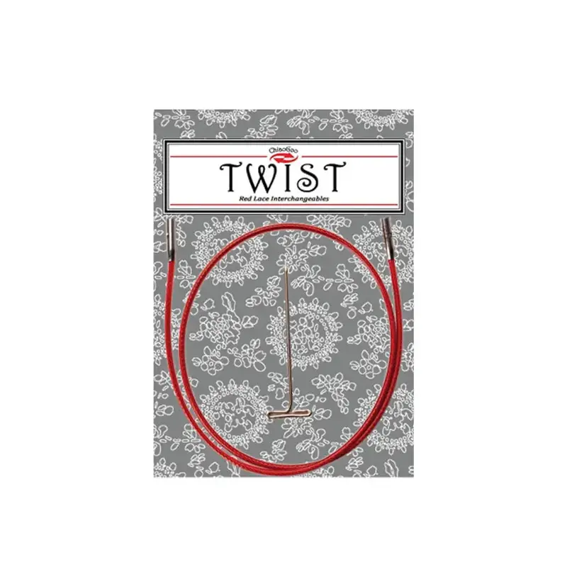 CHIAOGOO TWIST RED CABLE 75 CM LARGE