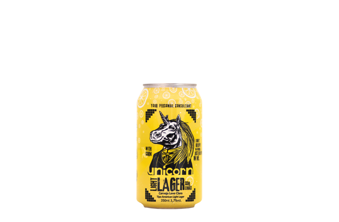 Unicorn Light Lager com Limão