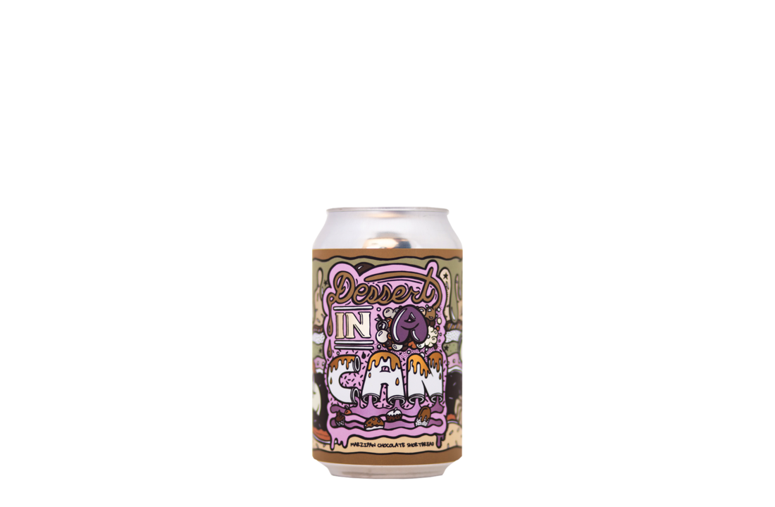 Amundsen Dessert In A Can - Marzipan Chocolate Shortbread