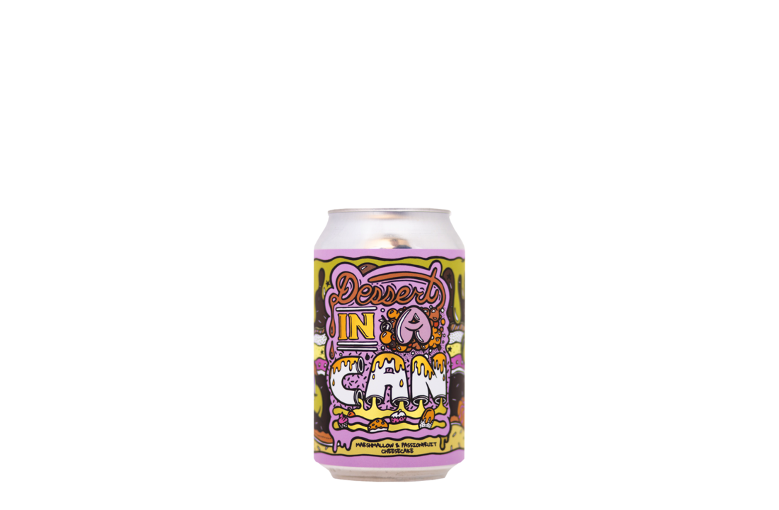 Amundsen Dessert In A Can - Marshmallow & Passionfruit Cheesecake