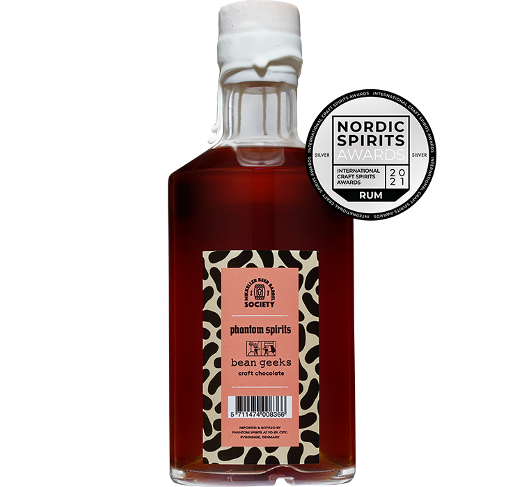Phantom Spirits Beer & Bean Geeks Cocoa Nibs Infused Shake