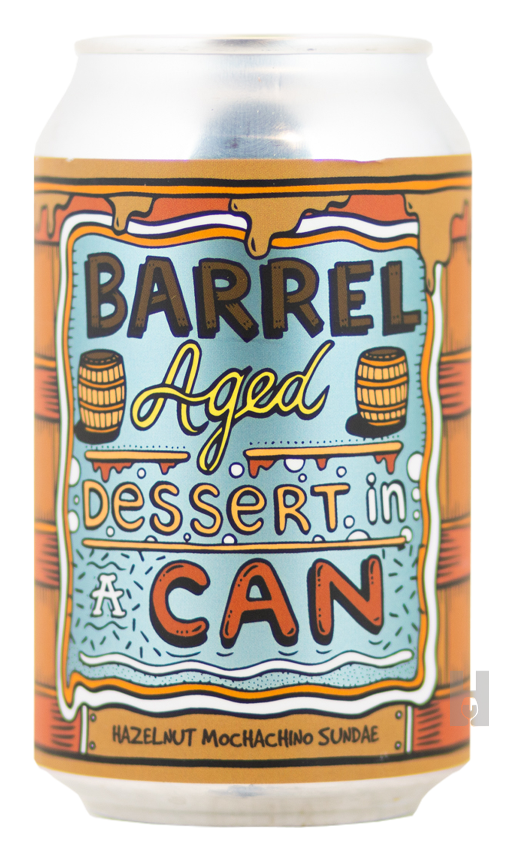 Barrel Aged Dessert In A Can - Hazelnut Mochachino Sundae