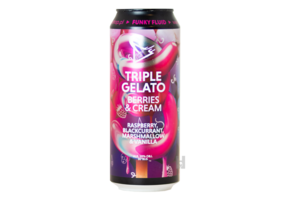 Funky Fluid Triple Gelato: Berries & Cream Funky Fluid Triple Gelato: Berries & Cream