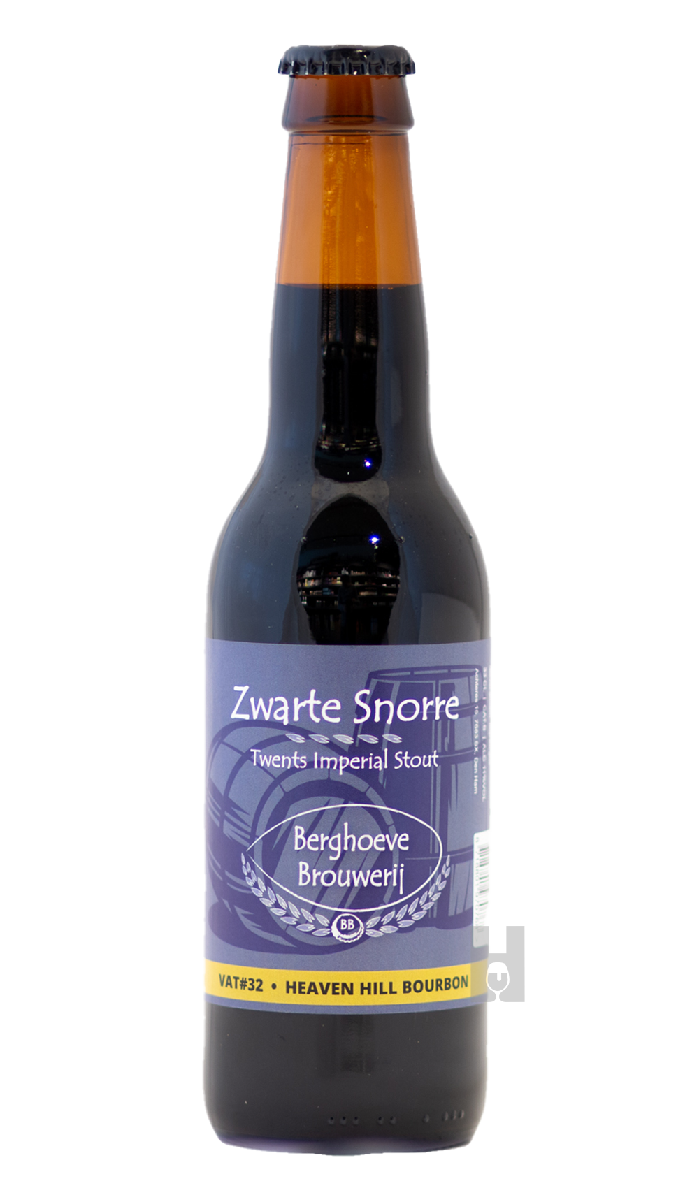 Berghoeve VAT#32 Zwarte Snorre Barrel Aged Heaven Hill Bourbon