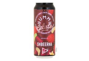 Sibeeria Yummy Gelato Strawberry & Rhubarb - Hoptimaal