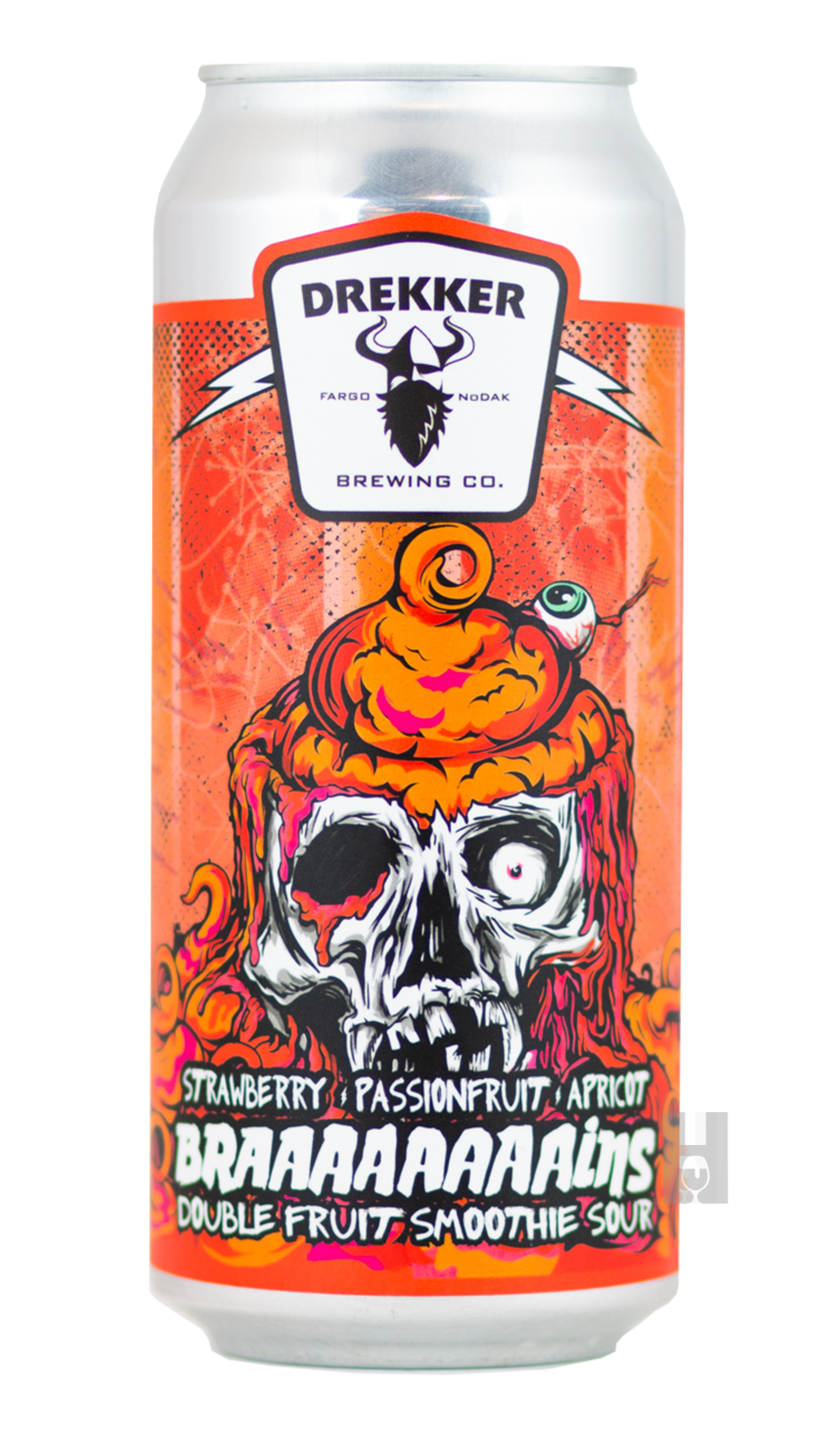 Drekker Braaaaaaaains - Strawberry, Passionfruit, Apricot